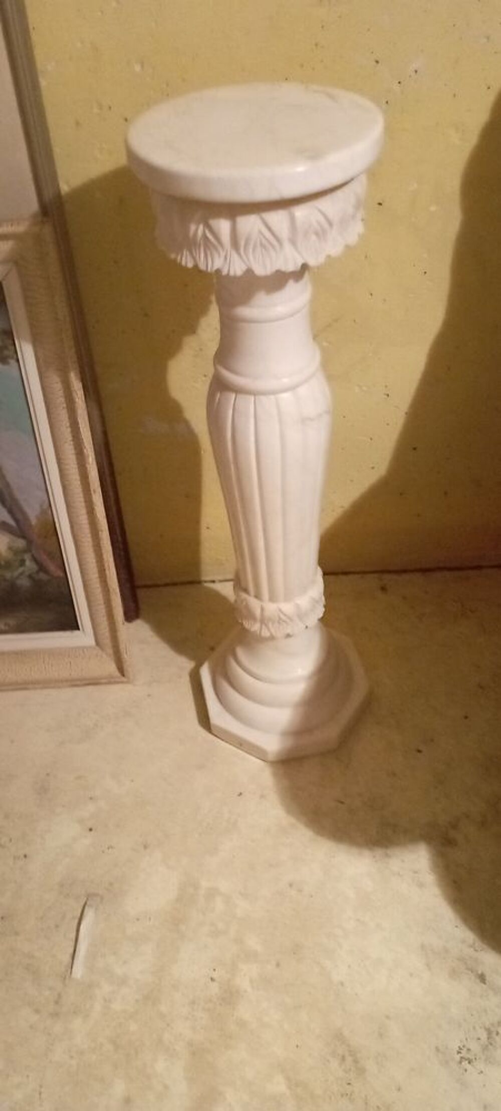 Lampadaire en albatre Décoration