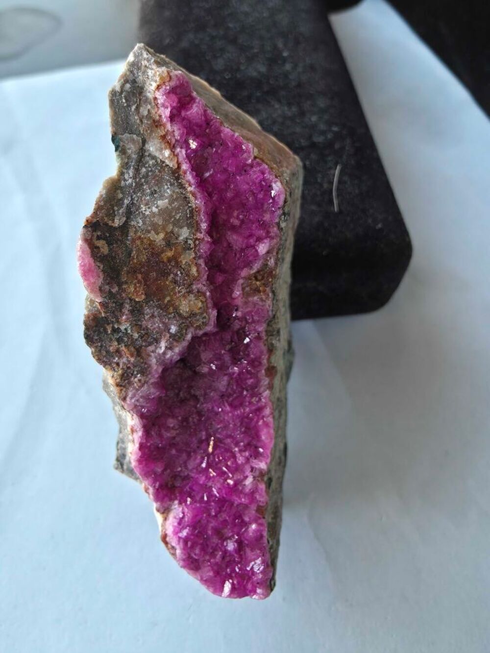 V&eacute;ritable Cobaltocalcite du Katanga-Sp&eacute;cimen de Collection 58g 