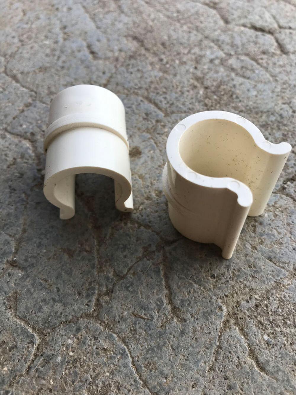Lot de 10 clips en plastique pour serre &Oslash; 25 mm Jardin