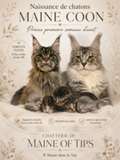   Chatons femelle Loof 