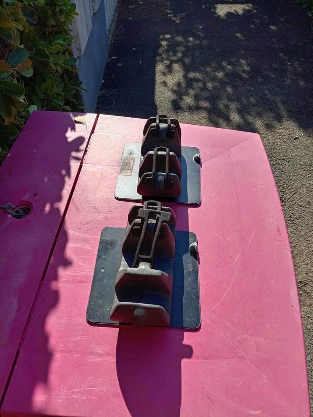 lot de 2 blocs porte skis magn&eacute;tiques SIEPA Sports