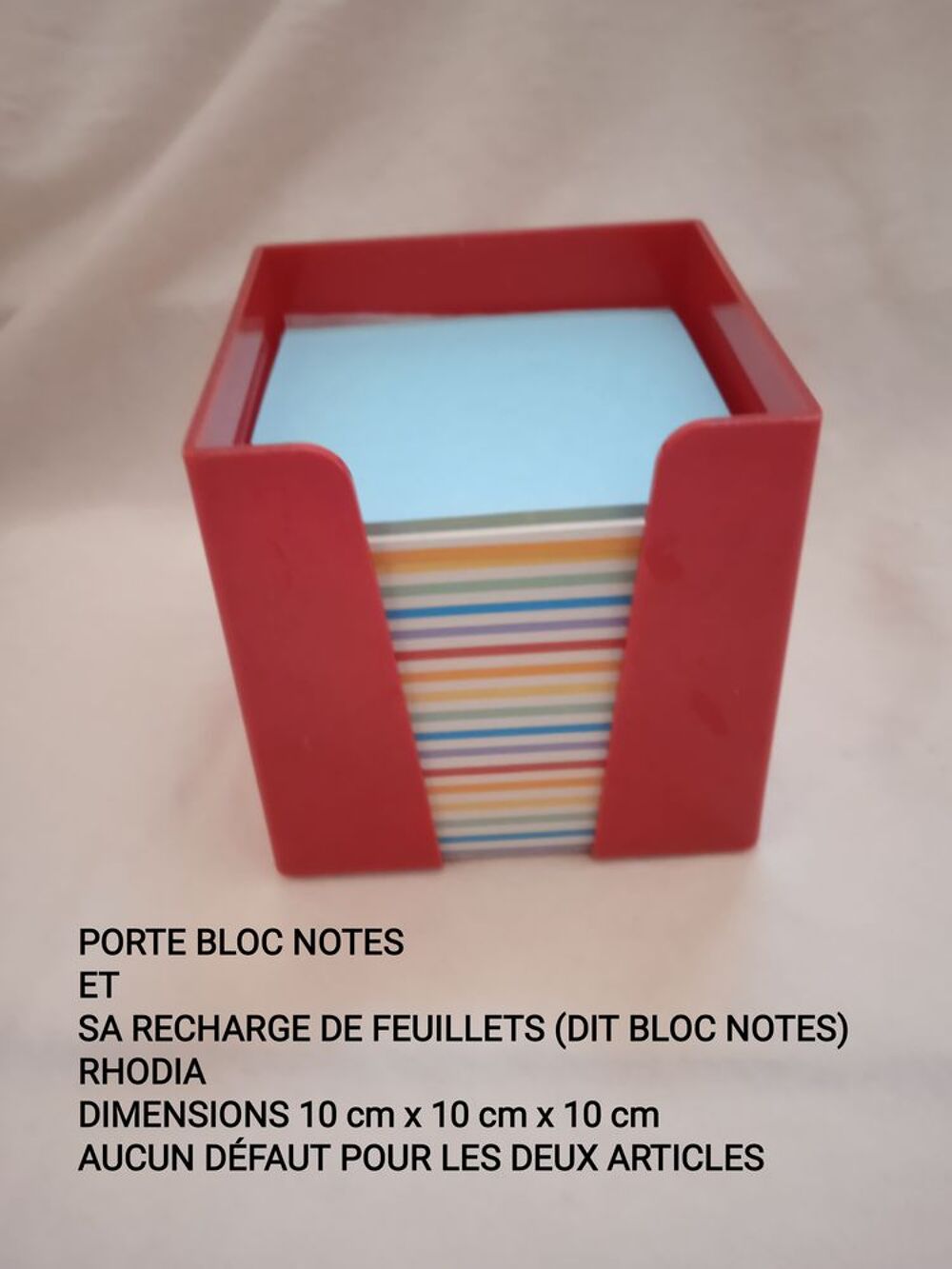 Porte bloc notes et un bloc notes Matériel informatique