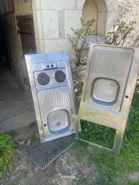 2 éviers inox 60 Chambourg-sur-Indre (37)