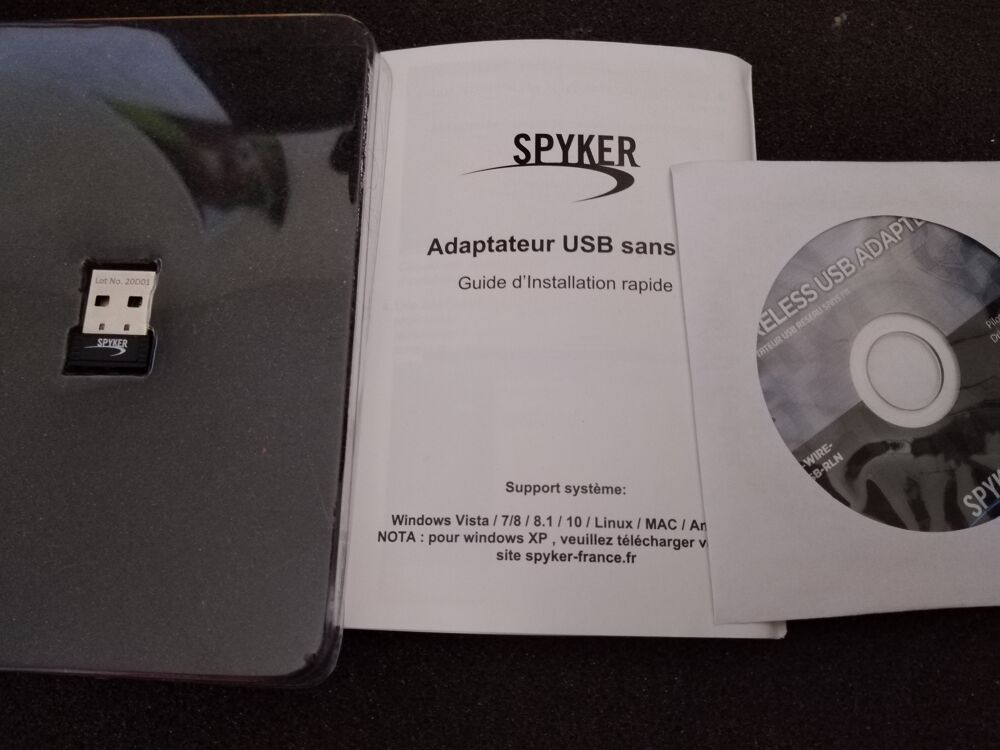 USB ADAPTATEUR SPYKER 150 Mbps Matériel informatique