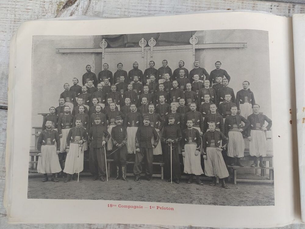 Album Photos Militaires 2&egrave;me et 3&egrave;me Zouaves Sathonay 1903 
