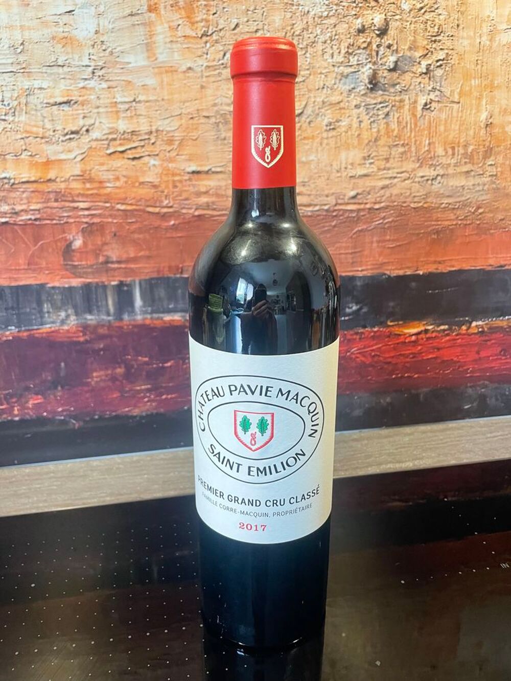 1 Bt St EMILION Ch&acirc;teau PAVIE-MACQUIN 2017 97pk Cuisine