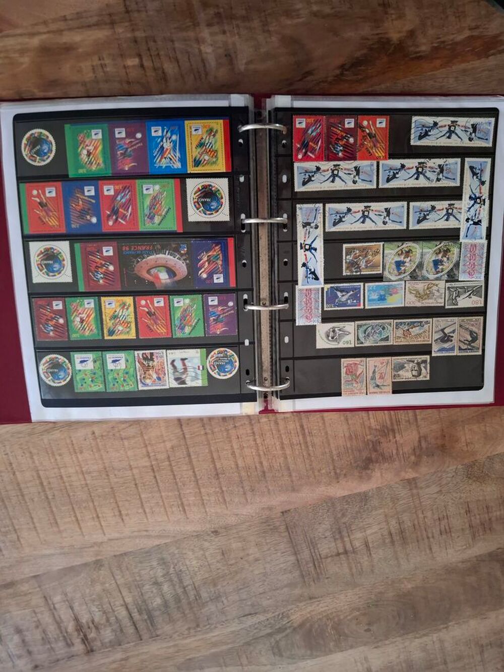 Collection de timbres fran&ccedil;ais 