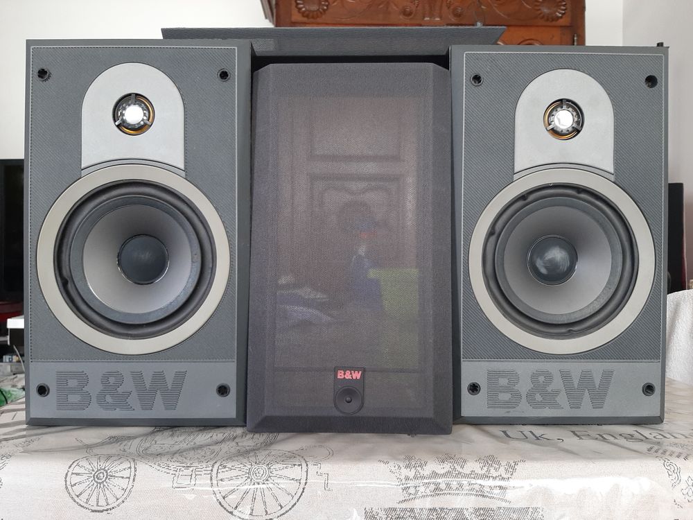 Paire enceintes BOWERS &amp; WIKINS, B &amp; W DM 600
Rare, Exceptio Audio et hifi