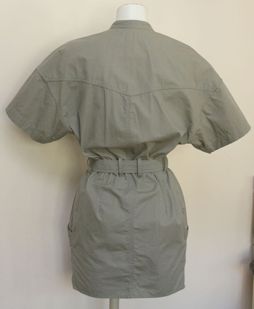 Robe vert de gris ISABEL MARANT T.36/38 Vêtements