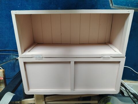 Coffre en bois relook peinture Libron 60 Orchies (59)