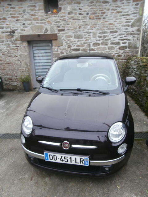 Fiat 500 1.2 8V 69 ch GQ 2014 occasion Plumergat 56400