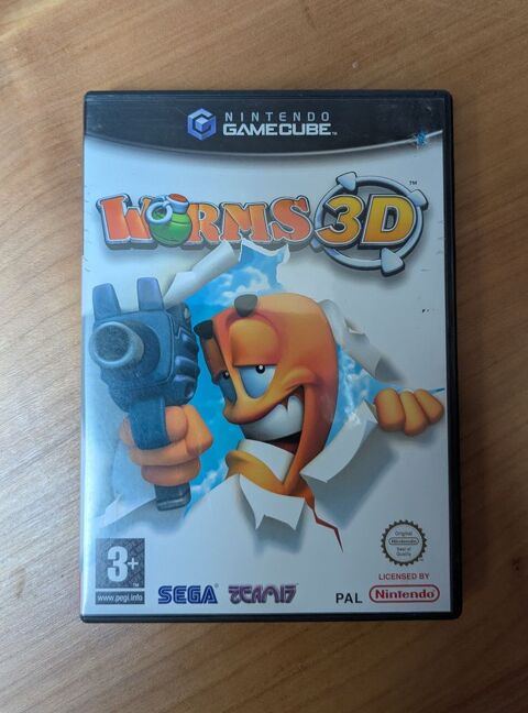 Jeu Gamecube - Worms 3D 12 Carquefou (44)