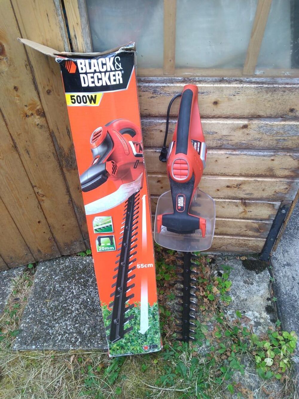 Taille-haie Black &amp; Decker GT510 500 w Jardin