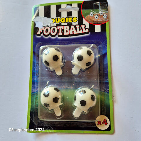 Lot de 4 Bougies Football, en forme de ballon
Les bougies qu 2 Saumur (49)