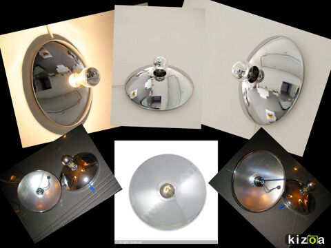 lampe Ameba de Fulvio Ferrari vintage 1970 applique murale o 100 Marseille 13 (13)