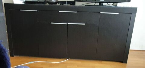 Bahut / Buffet /Meuble TV noir en bon tat 70 Le Plessis-Robinson (92)