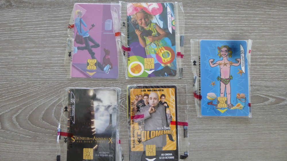 CARTES TELEPHONIQUES SOUS BLISTER 