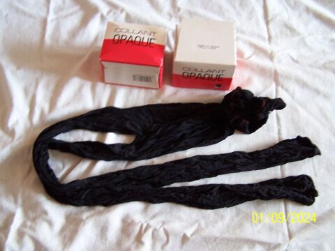 2 collants opaques taille 3 noir Issy-les-Moulineaux (92)