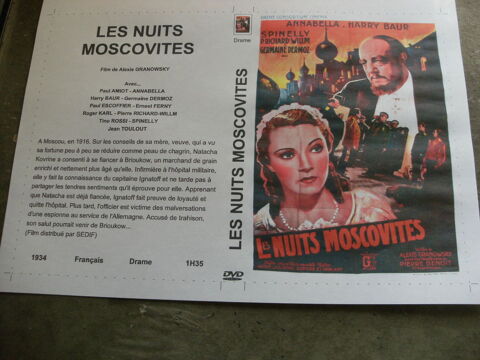 Film :   Les nuits moscovites   40 Saint-Médard-en-Jalles (33)