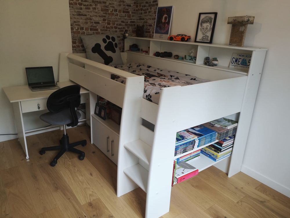 Lit mezzanine avec bureau Meubles