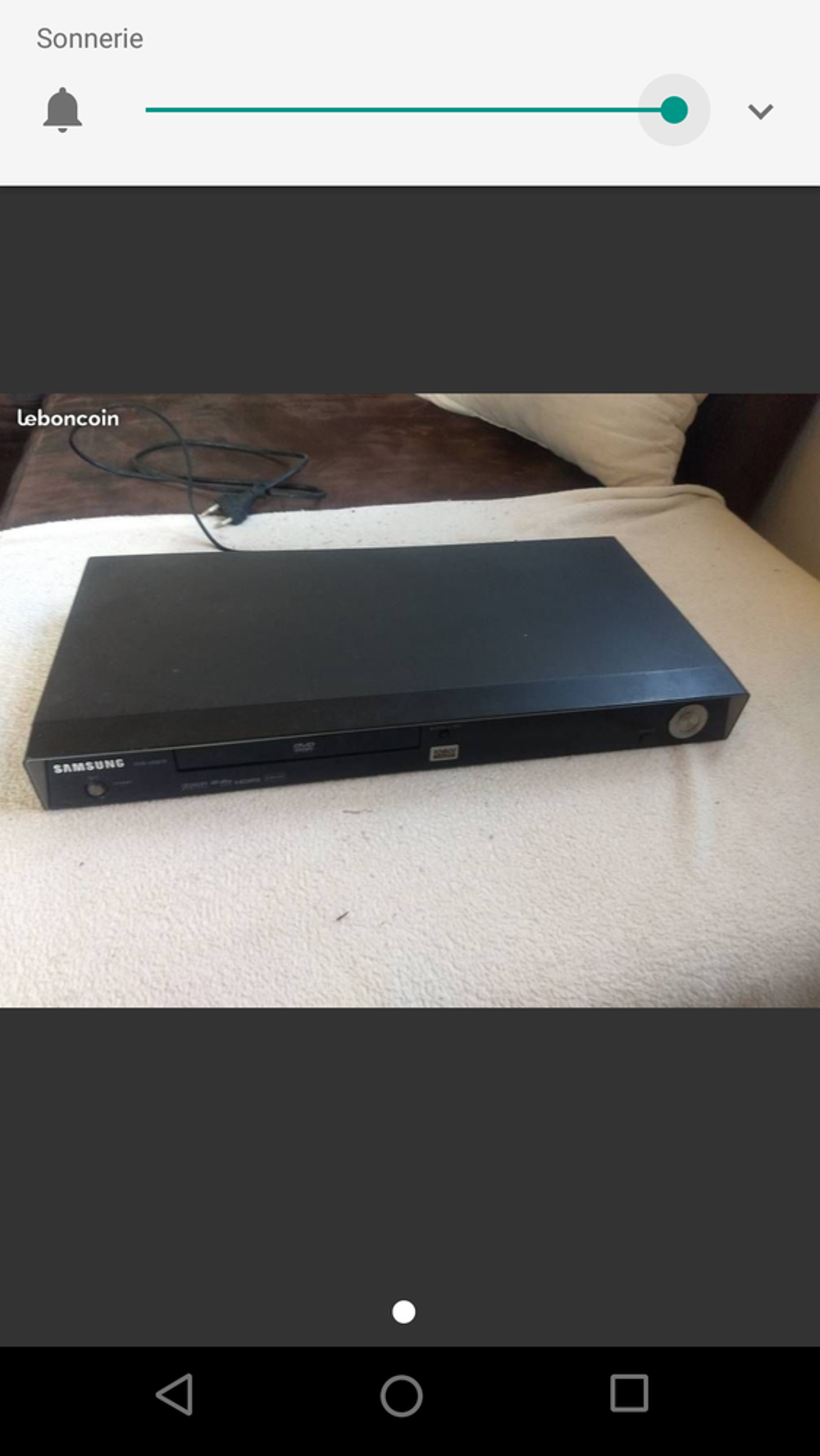 Lecteur DVD Samsung Photos/Video/TV