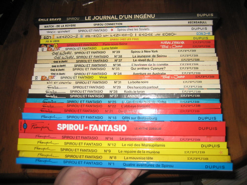 lot bd 32 SPIROU et fantasio dupuis Livres et BD