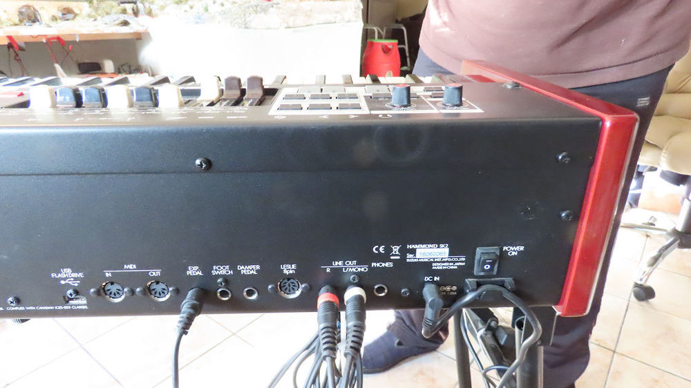 Hammond SK2 + P&eacute;dale leslie N&eacute;o minivent2 Instruments de musique