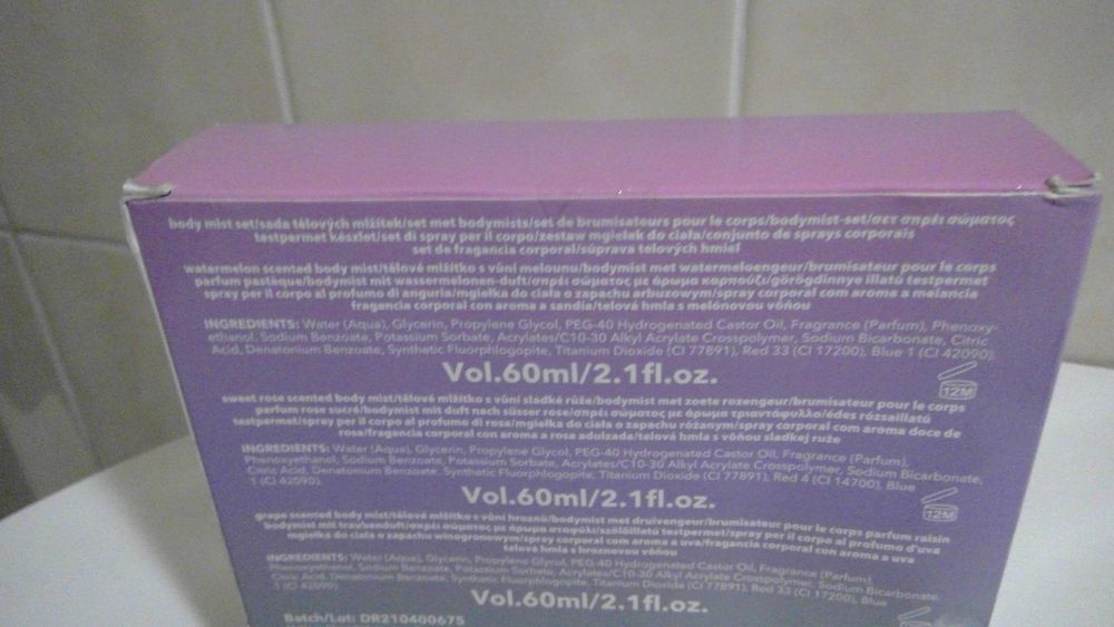 6€ Brumes parfum&eacute; Maroquinerie
