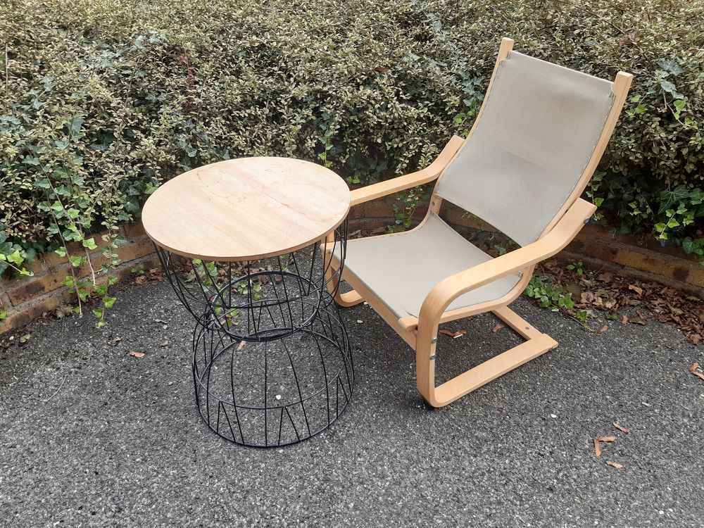 Table basse d&eacute;montable - Chaise basse Meubles