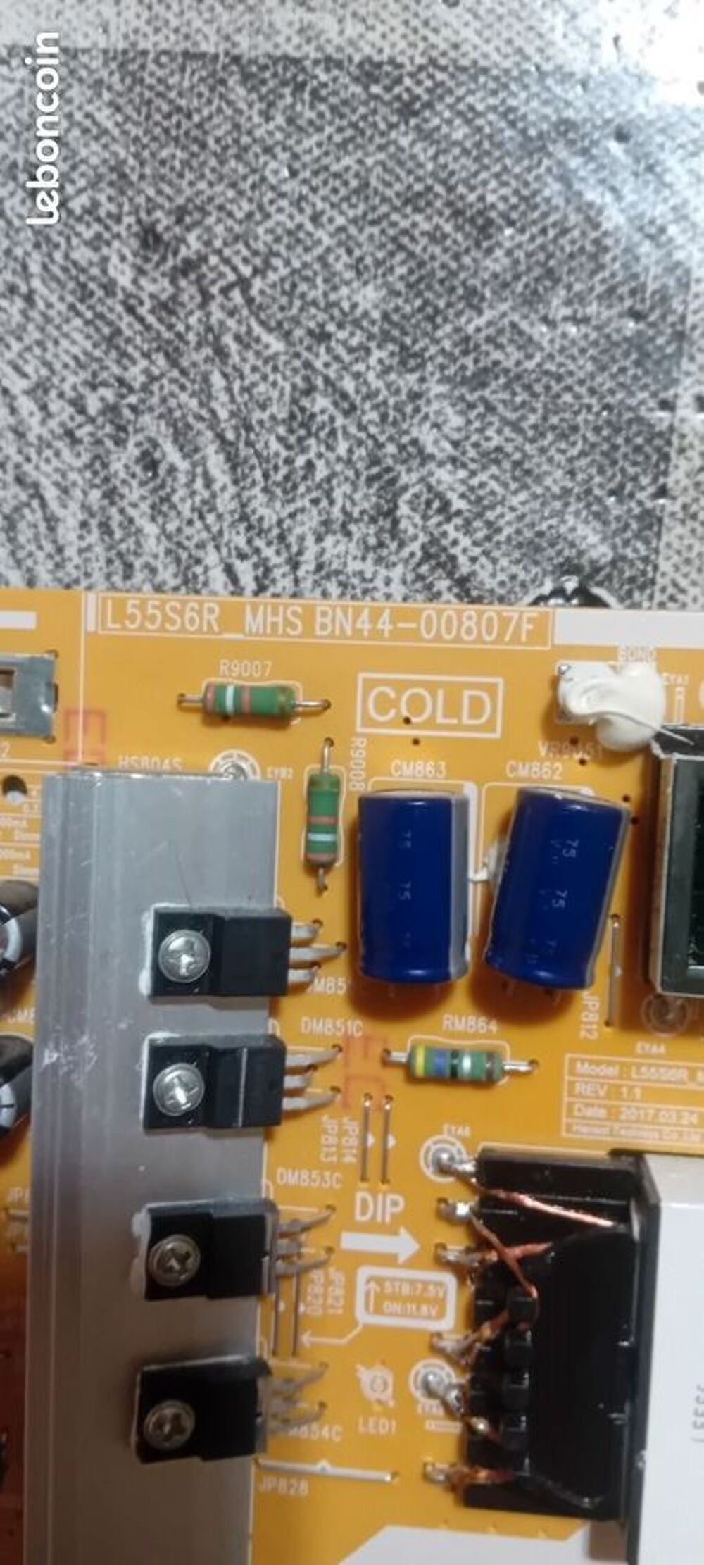 Carte d alimentation BN44-00807F Photos/Video/TV