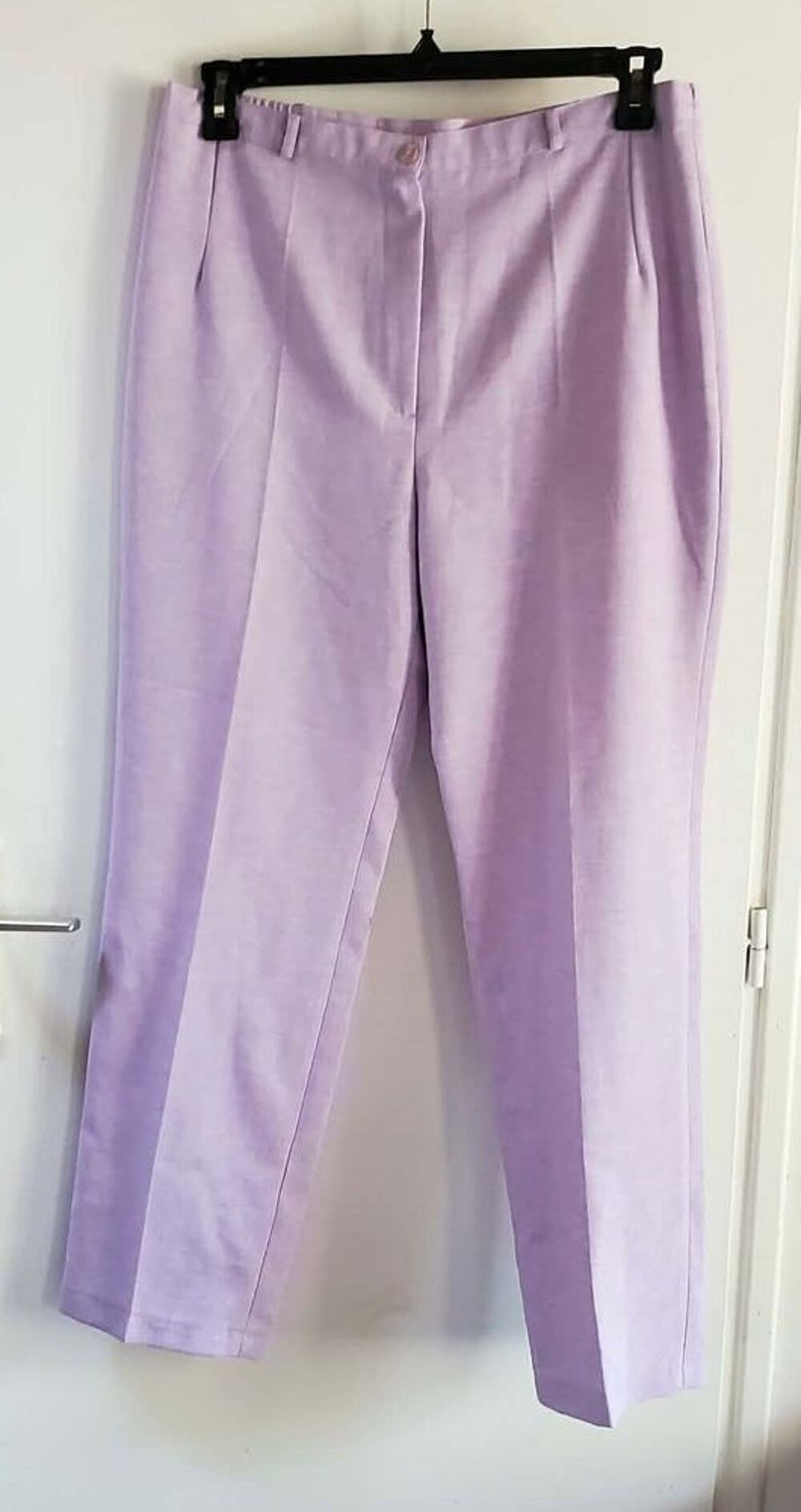 PANTALON FEMME ENTRE NOUS TAILLE 48 LILAS Vêtements