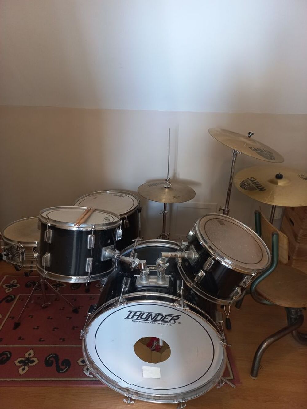 Batterie compl&egrave;te pour d&eacute;butant Instruments de musique