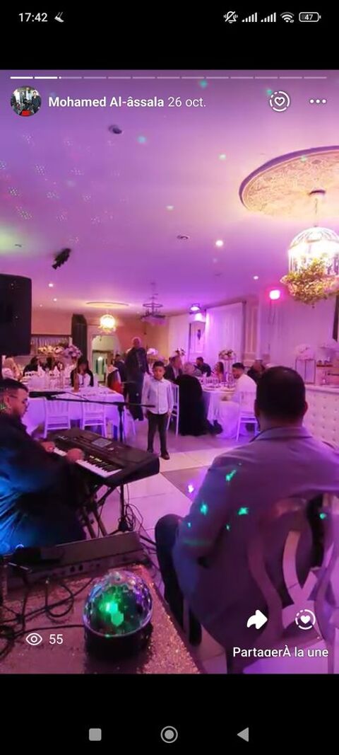 ? ORCHESTRE ORIENTAL- MAGHREB ? VIOLON, SYNTH&Eacute;, CHANTEUR  0 75017 Paris