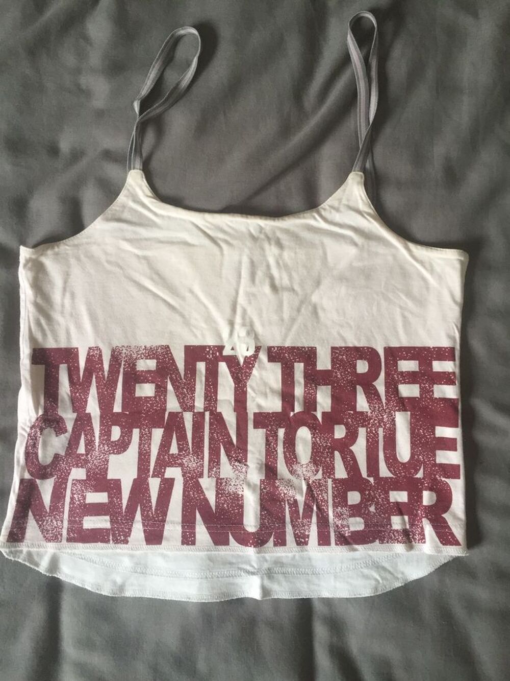 Top court Captain Tortue Twenty Three r&eacute;versible Vêtements