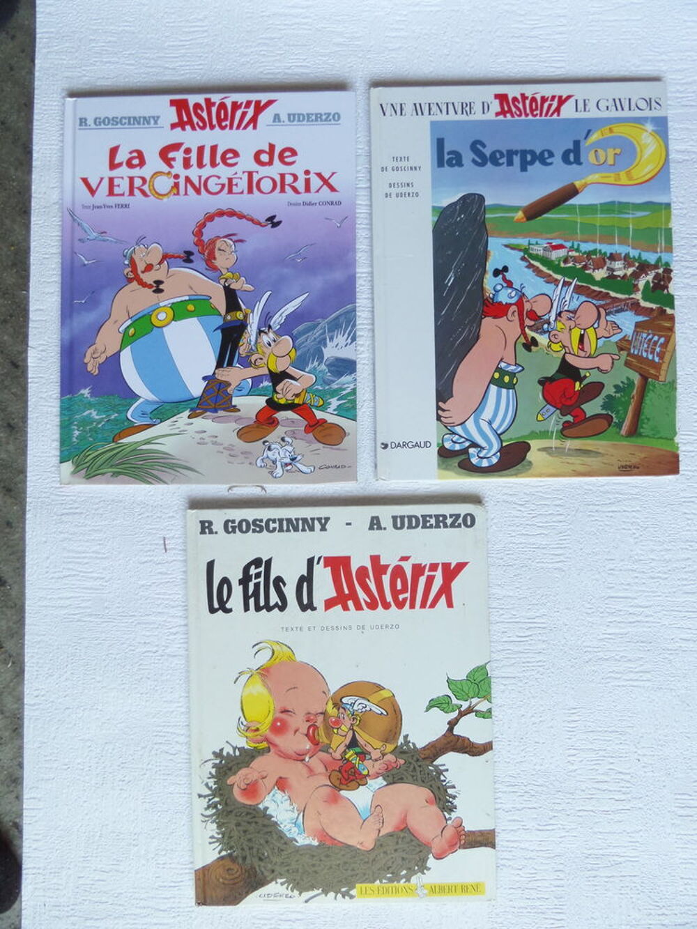 bandes dessin&eacute;es ASTERIX=ACHILLE TALON Livres et BD