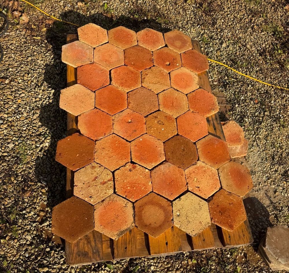 Tomettes anciennes Hexagonales Bricolage