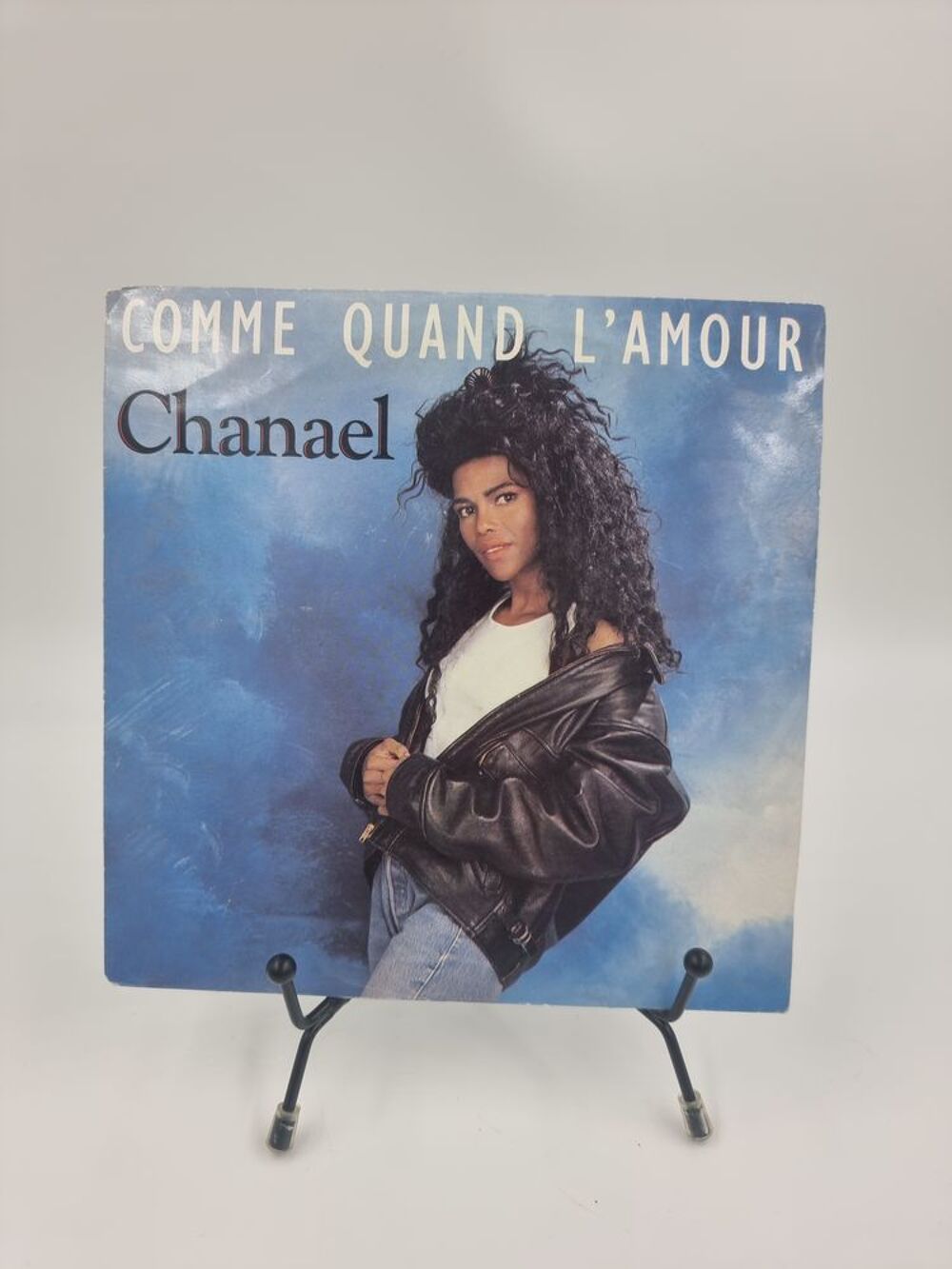 Vinyle 45 tours Chanael : Comme Quand l'Amour avec fourreau	 CD et vinyles