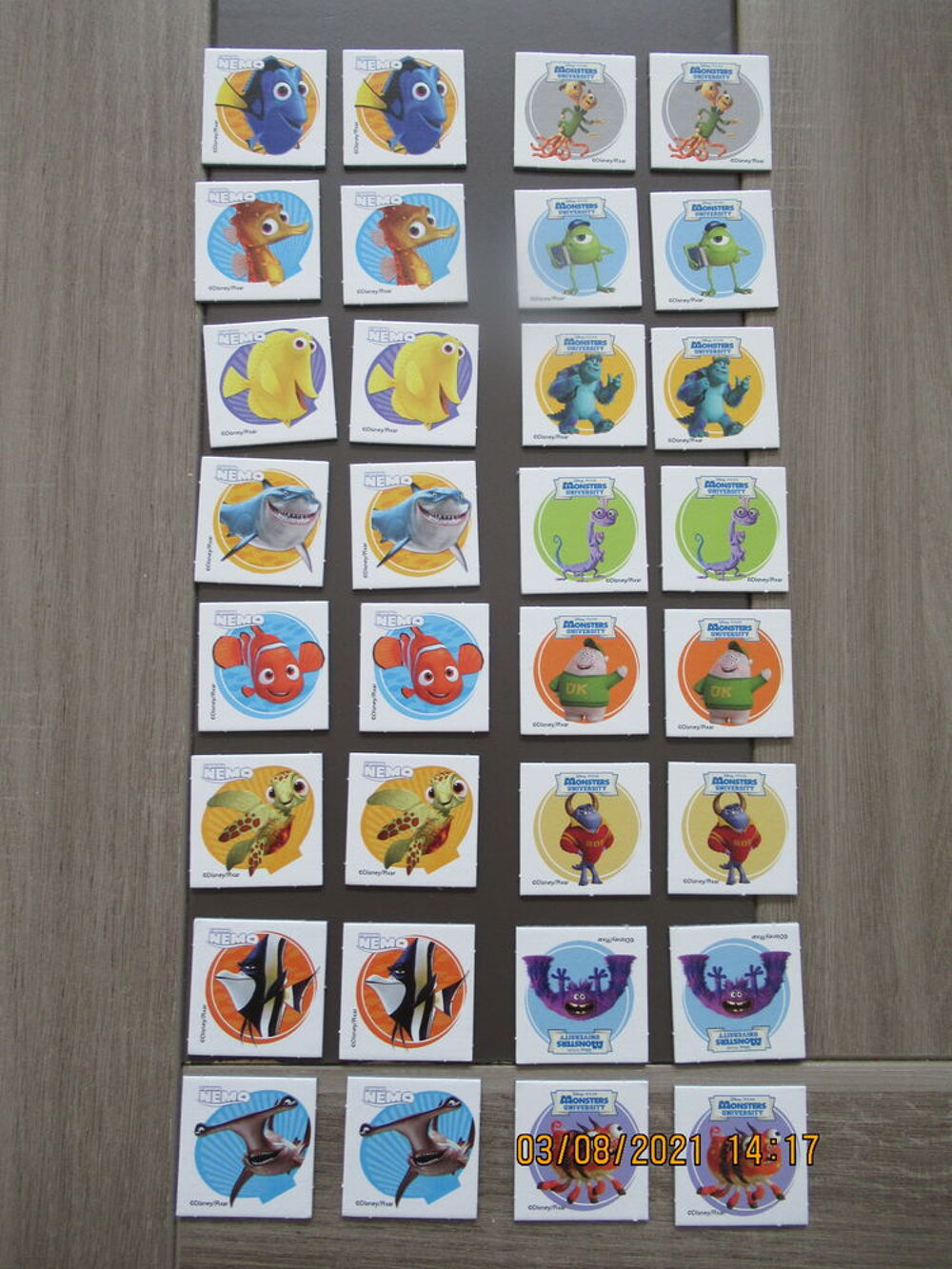 jeu de domino, m&eacute;mo et cubes Jeux / jouets