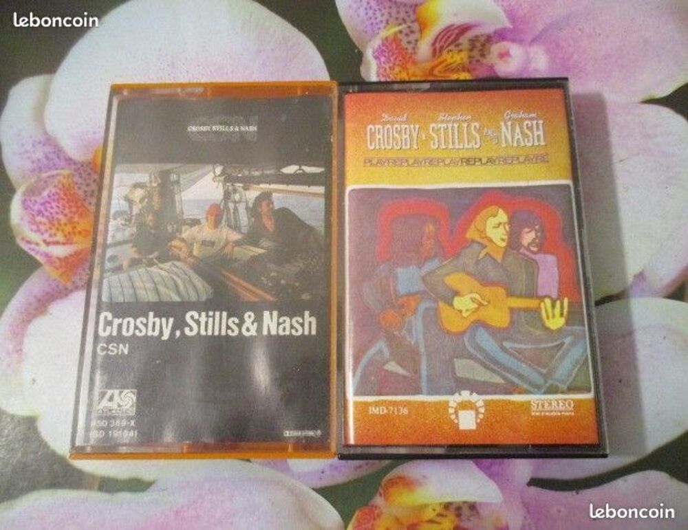 Cassettes audio Crosby, Stills &amp; Nash CD et vinyles