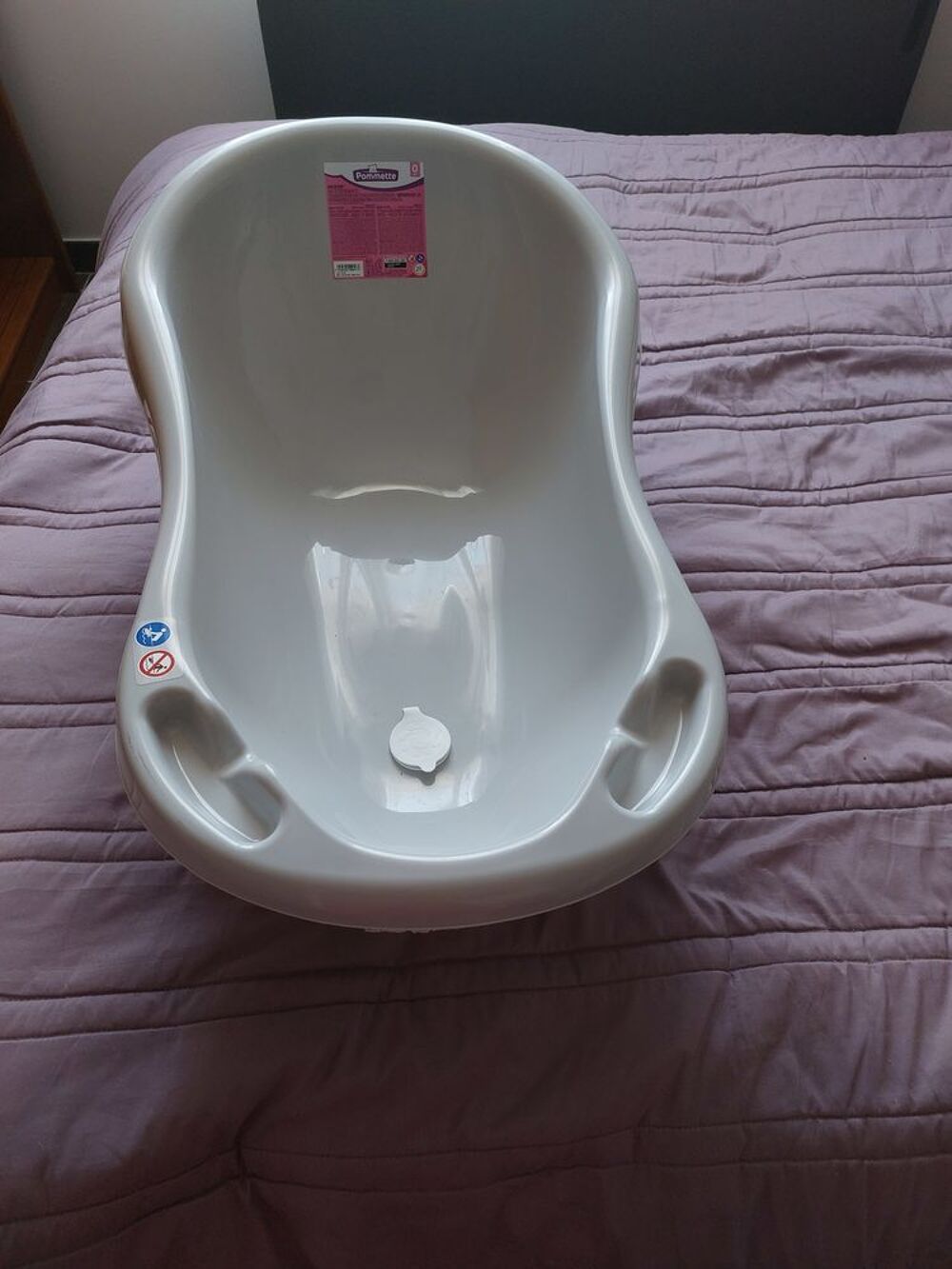baignoire b&eacute;b&eacute; et sortie de bain Puriculture