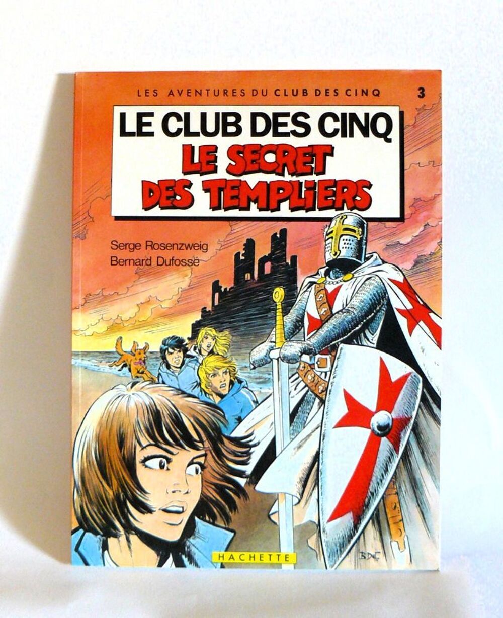 EO Le club des cinq : Le secret des templiers Livres et BD