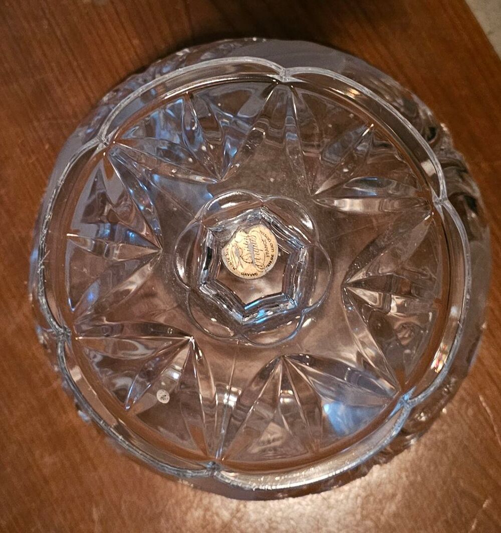 Saladier cristal d'Arques Décoration
