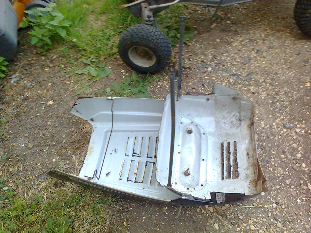 capot tracteur tondeuse Jardin