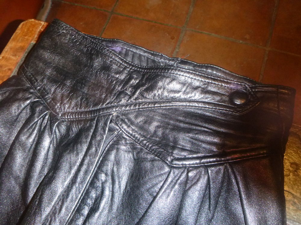 pantalon en voile d'agneau Vêtements