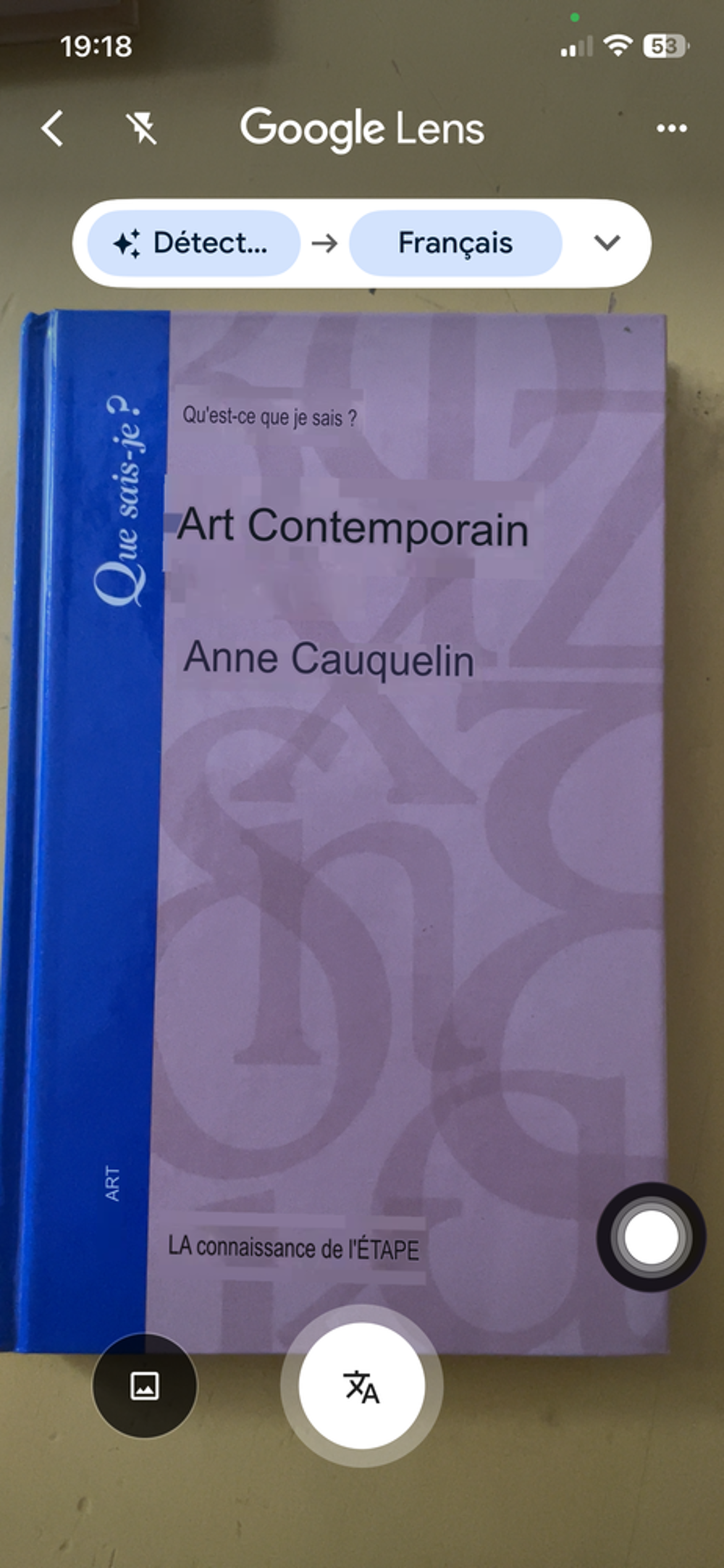 Livre GREC Art Contemporain de Anne Cauquelin Livres et BD