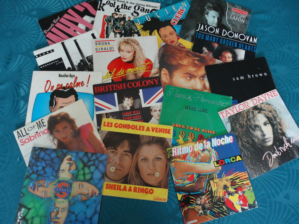 Vinyls 45 tours CD et vinyles