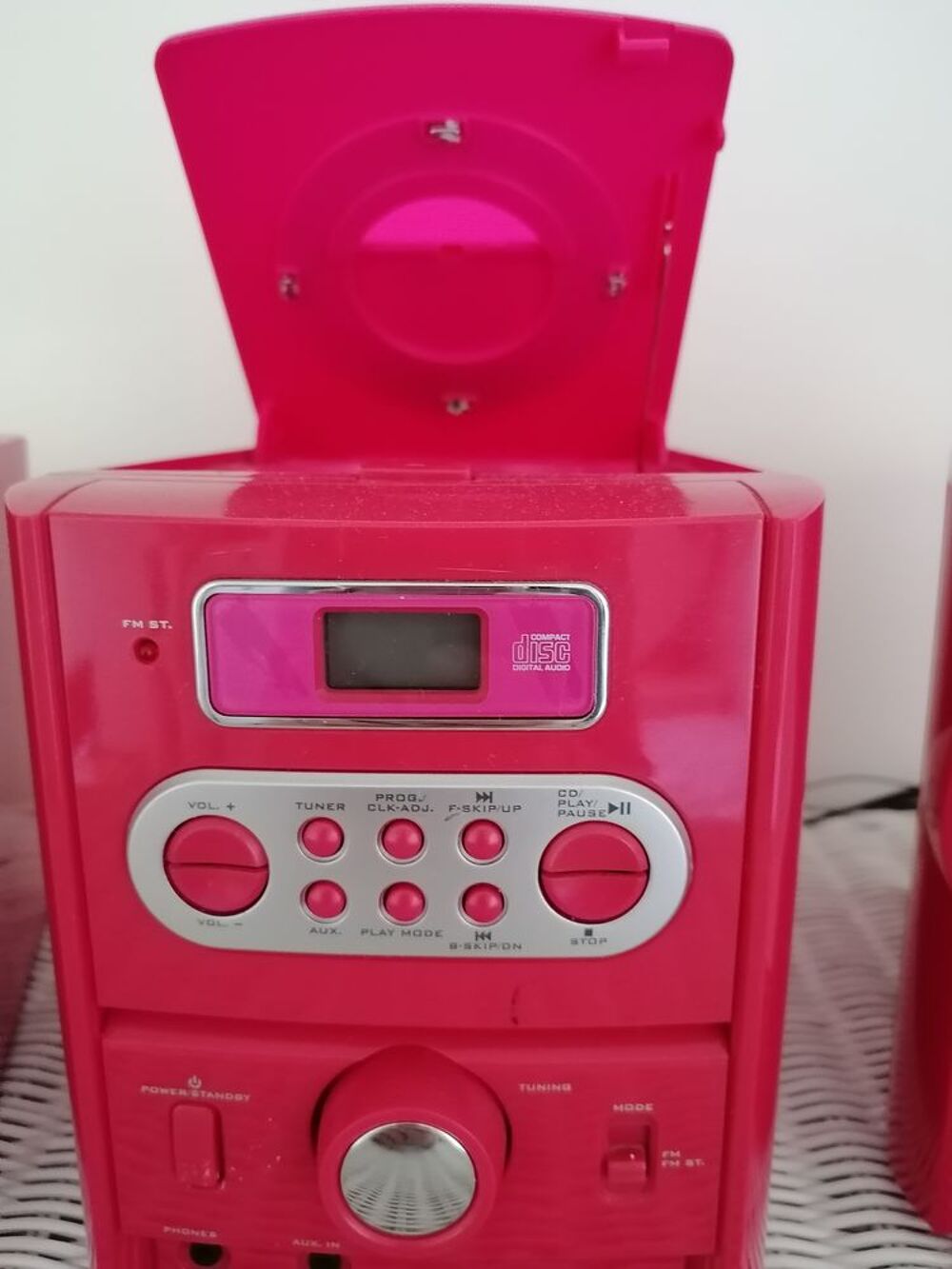Mini cha&icirc;ne st&eacute;r&eacute;o rose Audio et hifi