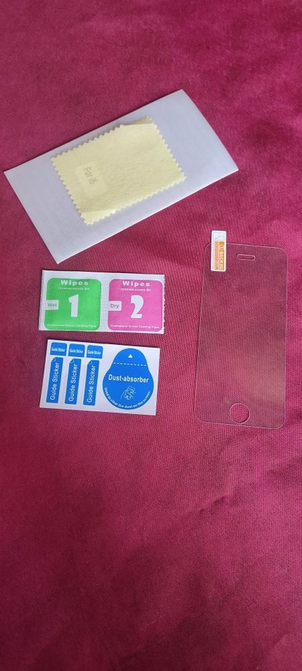 verre tremp&eacute; pour iphone 5 Téléphones et tablettes