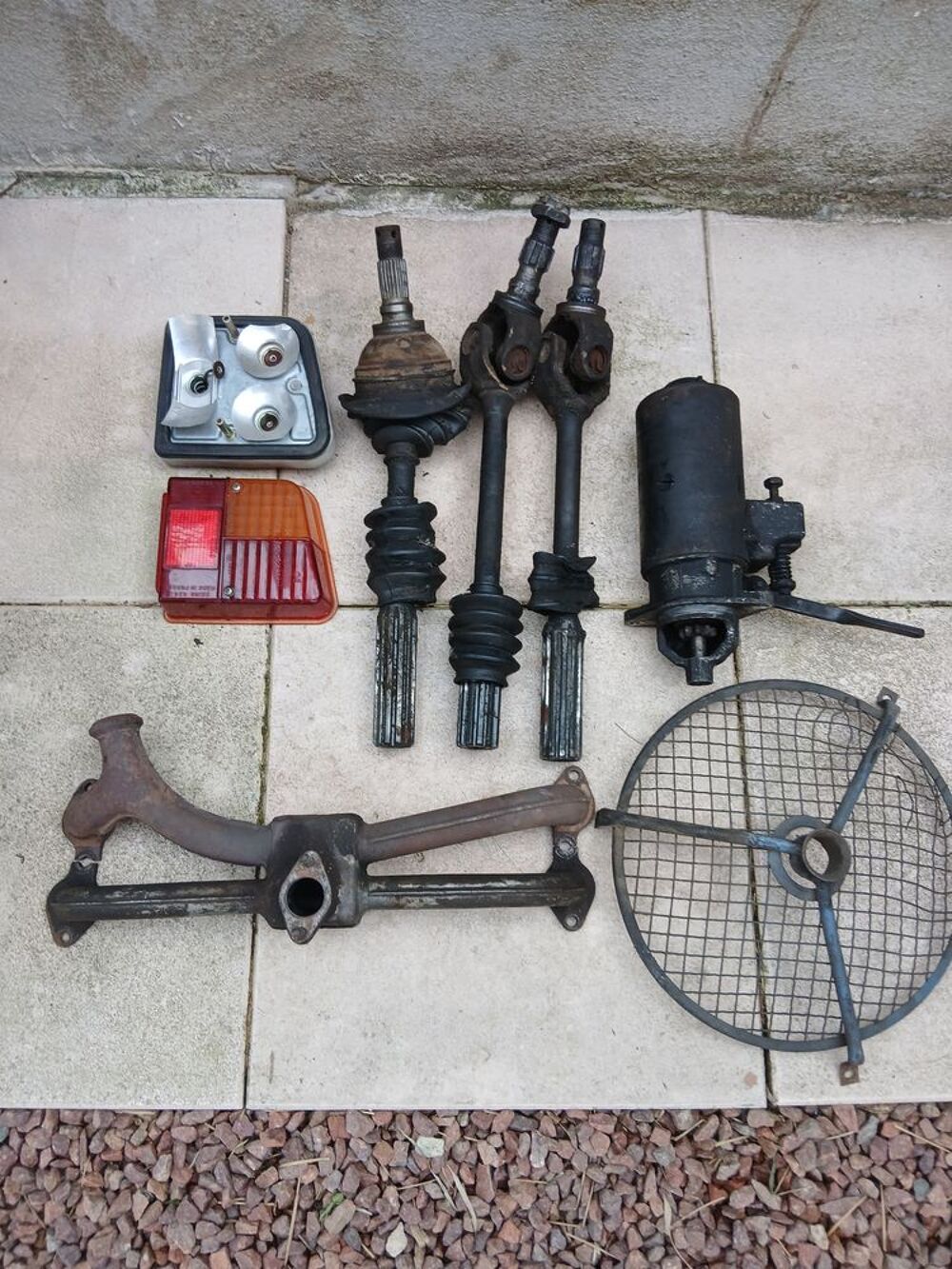 divers pi&eacute;ces occasions 2 cv et 4l -r5 Bricolage