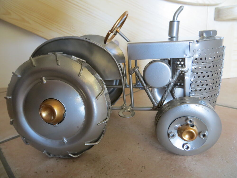 Tracteur porte-bouteille d&eacute;co Cuisine